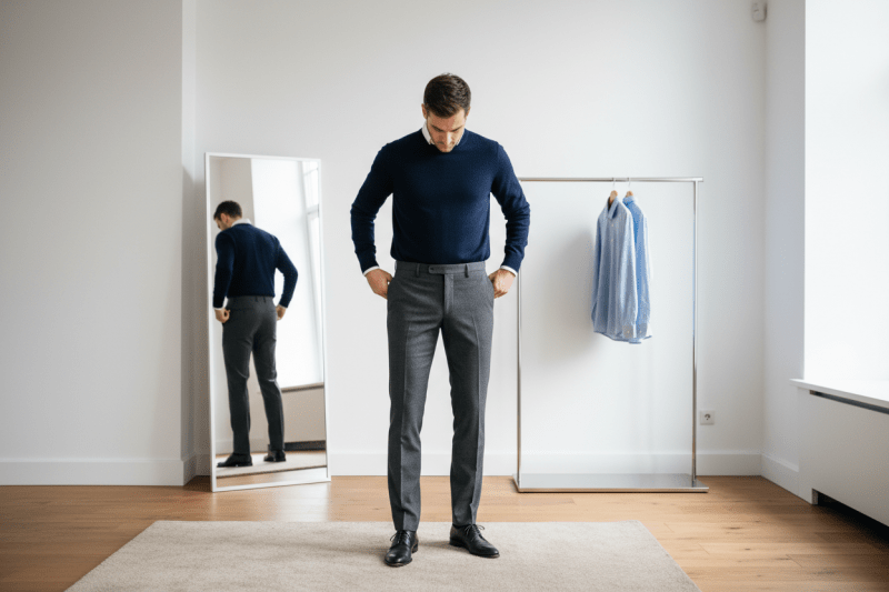 How to Choose the Right Fit in Men's Trousers - Julian's Menswear