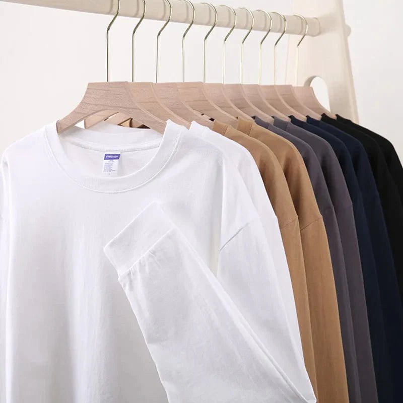 Men's Long Sleeve Shirts - Cotton and Relaxed Fit Styles - Julian's Menswear