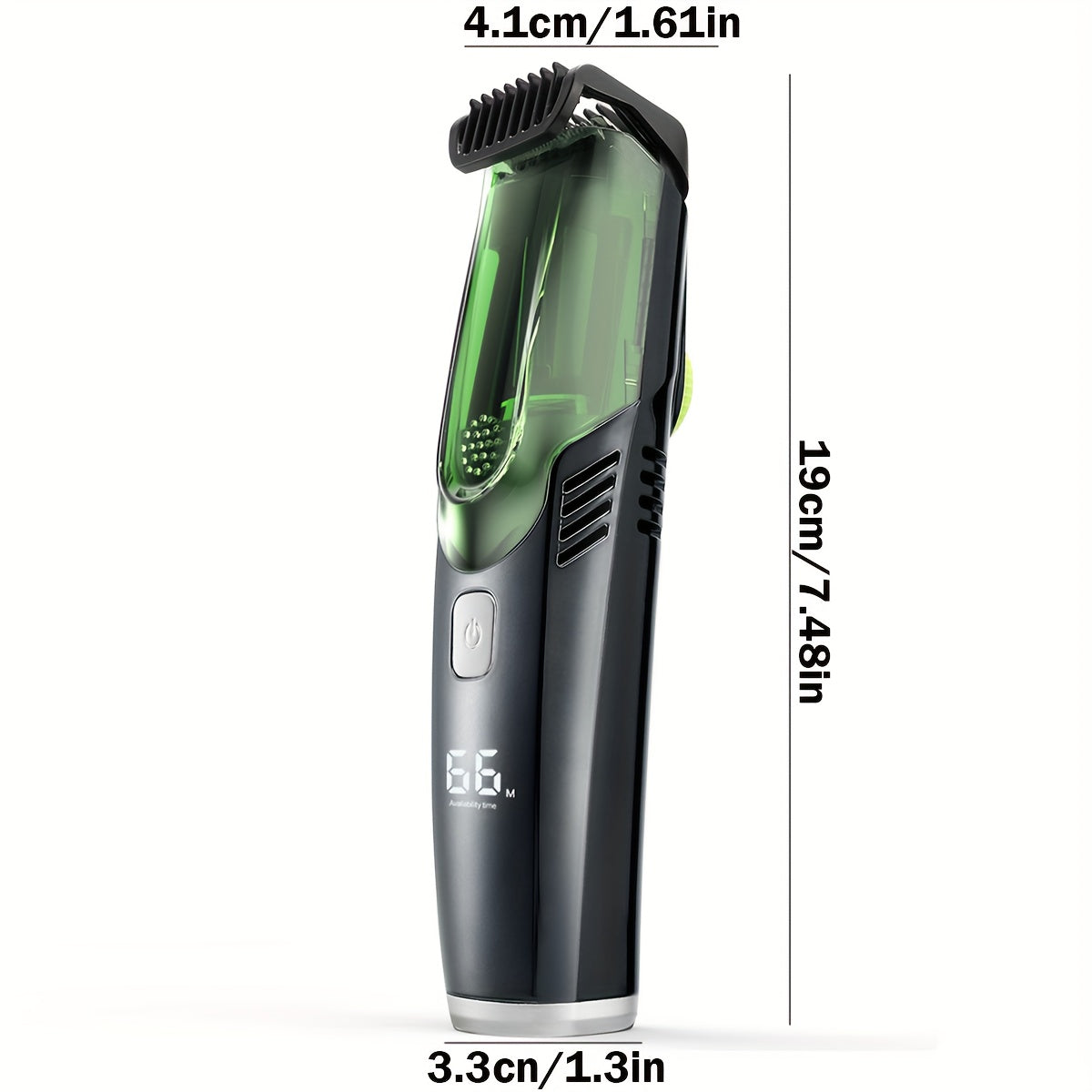 All-in-One Mens Grooming Kit - Precision Cordless Trimmer with Vacuum Cleaner - Ultimate Body & Beard Styling Tool for Men, Perfect Fathers Day Gift