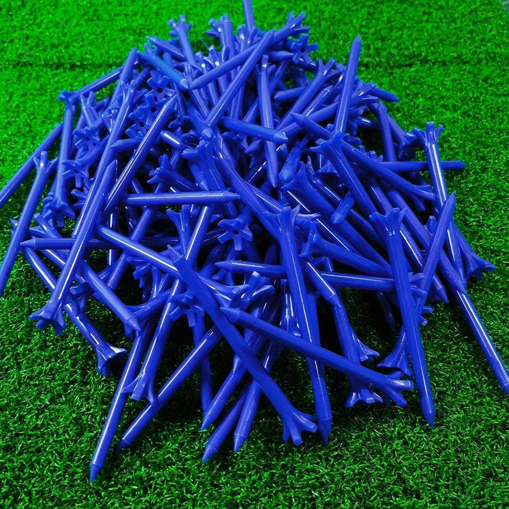 50-Pack Golf Tee Set - Unbreakable Golf Tees With Improved Durability, Reduced Friction