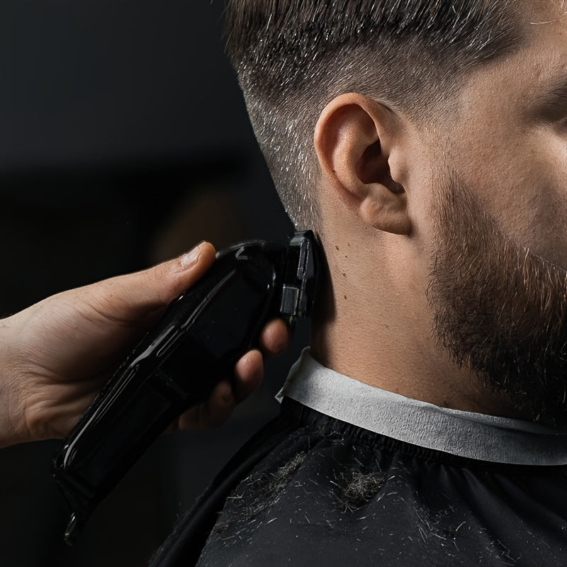 3-in-1 Professional Men's Grooming Kit: Wireless Hair Clipper, Trimmer & Electric Foil Shaver with LED Display - USB Rechargeable, Perfect for Home, Travel & Barbershops