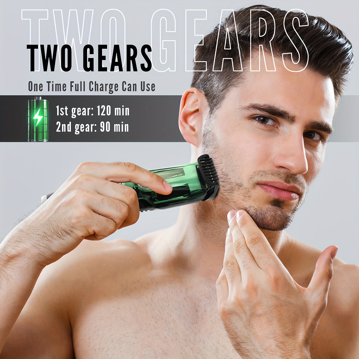 All-in-One Mens Grooming Kit - Precision Cordless Trimmer with Vacuum Cleaner - Ultimate Body & Beard Styling Tool for Men, Perfect Fathers Day Gift