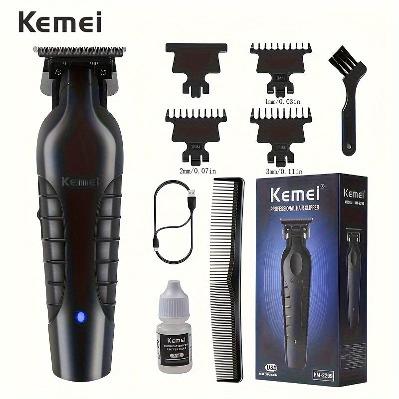 Kemei Professional Men'S Grooming Kit Hair Clipper Beard Trimmer And Reciprocating Shaver Available In Single 2pcs Or 3pcs Set Suitable For Home And Salon Use Perfect Holiday Gift For Dad