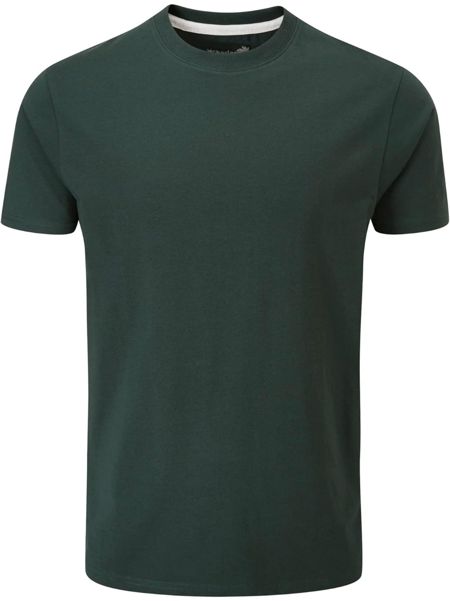 7 Packs of Bulk Wholesale Men'S T-Shirts Eversoft Cotton Regular Fit Short Sleeve Crew Neck Lightweight T-Shirt Tees