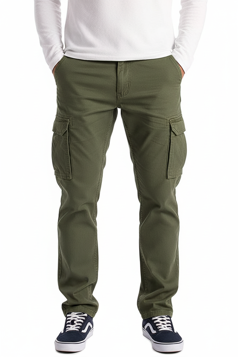 Men's Casual Army Casual Cargo Cotton Pants 