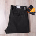 Julian's Menswear 31 Black Men's Cotton Blend Chino Pants - Versatile and Comfortable for Effortless Style