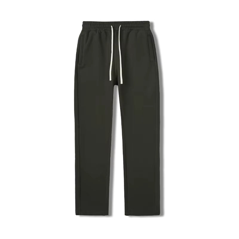 Men's Casual Black Fleece Sweatpants - Julian's Menswear