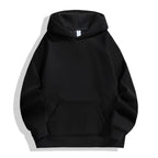 Julian's Menswear XS Black Men's Heavyweight 600GSM Cotton Hoodie