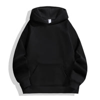 Julian's Menswear XS Black Men's Heavyweight 600GSM Cotton Hoodie