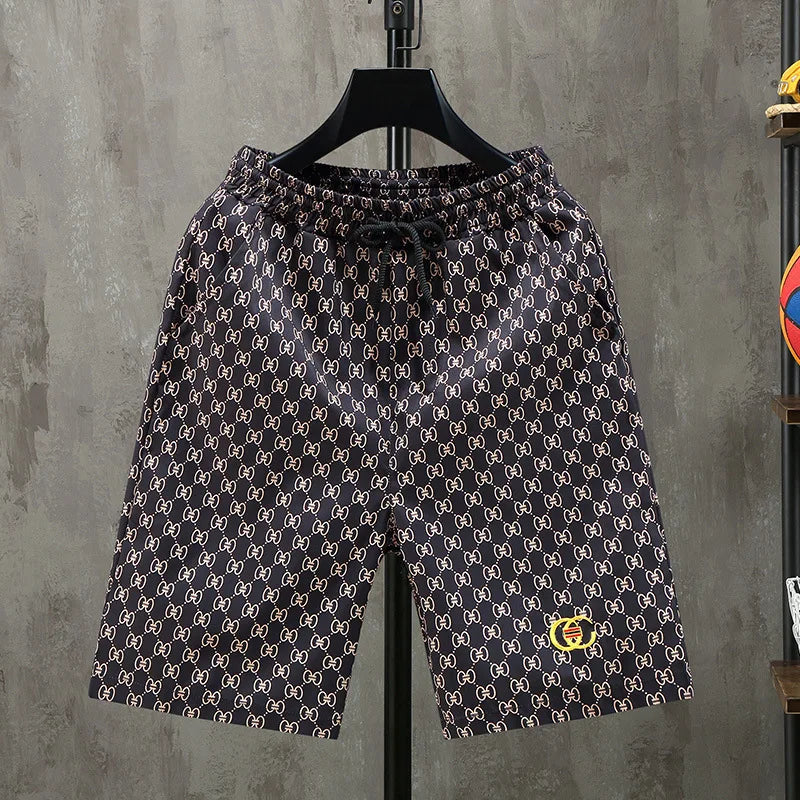 Men's Black Casual Beach Shorts - Julian's Menswear