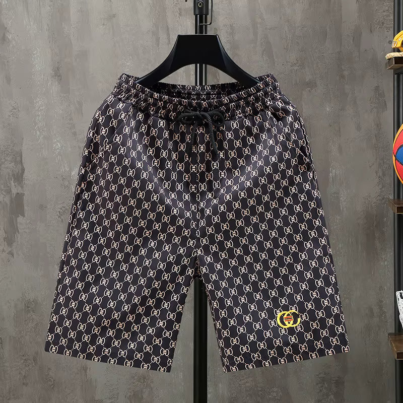 Men's Black Casual Beach Shorts - Julian's Menswear