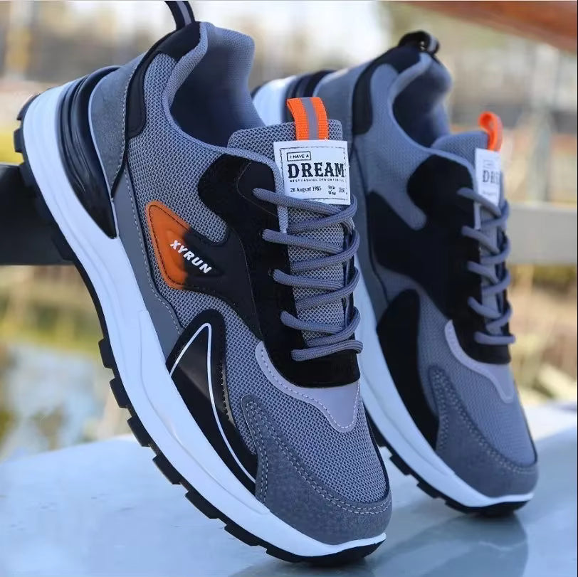 Julian's Menswear - Men's Thick-Sole Casual Sports Shoes | Cushioned and Anti-Slip