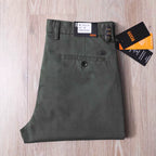 Julian's Menswear 31 Dark Gray Men's Cotton Blend Chino Pants - Versatile and Comfortable for Effortless Style