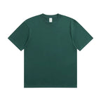 Julian's Menswear S Dark Green Men's Quality Heavyweight Cotton T-Shirt | Classic Fit O-Neck Shirt