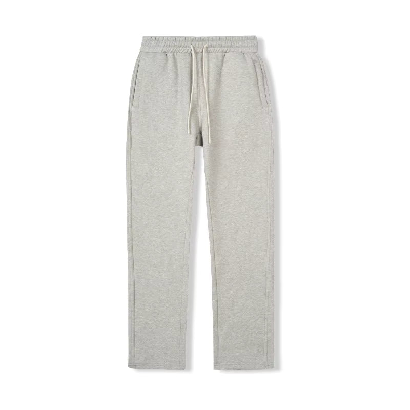 Julian's Menswear S Gray Men's Winter Ready Heavyweight Fleece Blend Sweatpants | 350GSM
