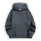 Julian's Menswear XS Dark Gray Men's Heavyweight 600GSM Cotton Hoodie