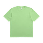 Julian's Menswear S Green Men's Quality Heavyweight Cotton T-Shirt | Classic Fit O-Neck Shirt