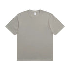 Julian's Menswear S Greige Men's Quality Heavyweight Cotton T-Shirt | Classic Fit O-Neck Shirt
