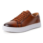 Men's Smart Casual Leather Sneakers - Stylish Hybrid Oxford Comfort Shoes