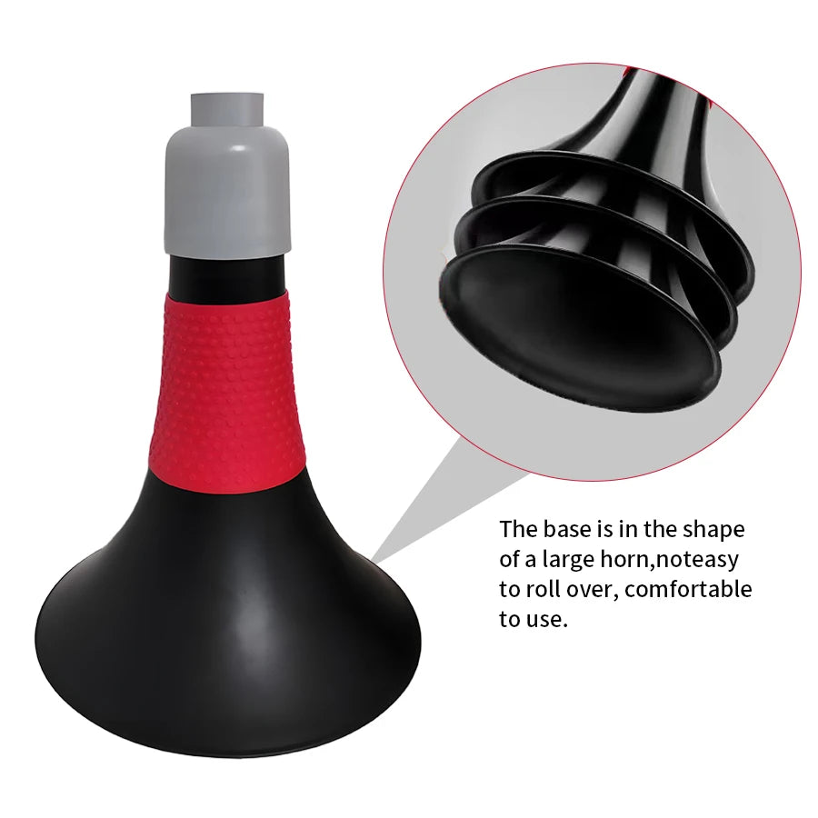 A Trumpet-shaped Flagpole Bucket, with a Flagpole Attachment at the Top. Agile Training Has Multiple Applications