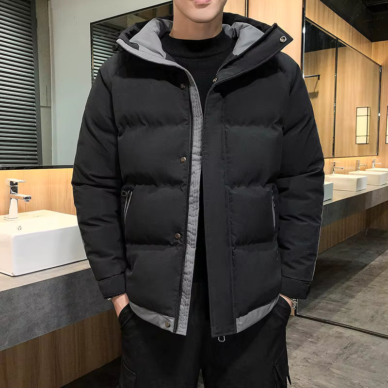 Men's Padded Jacket - Slim Fit Casual Outerwear