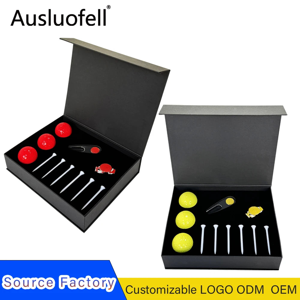 Wholesale Customizable Golf Accessories Set Including Green Fork Cap Clip and Plastic Tees for Kids and Adults in All Seasons