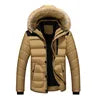 New Style Winter Jackets Men's Coats Male Parkas Casual Thick Outwear Hooded Fleece Jackets Warm Overcoats Mens Clothing