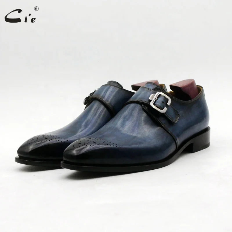 Cie Ms197 High Quality Handmade Blake Stitched Men's Business Leather Shoes for Office