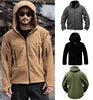 Men's Hooded Wool Blend Winter Jacket