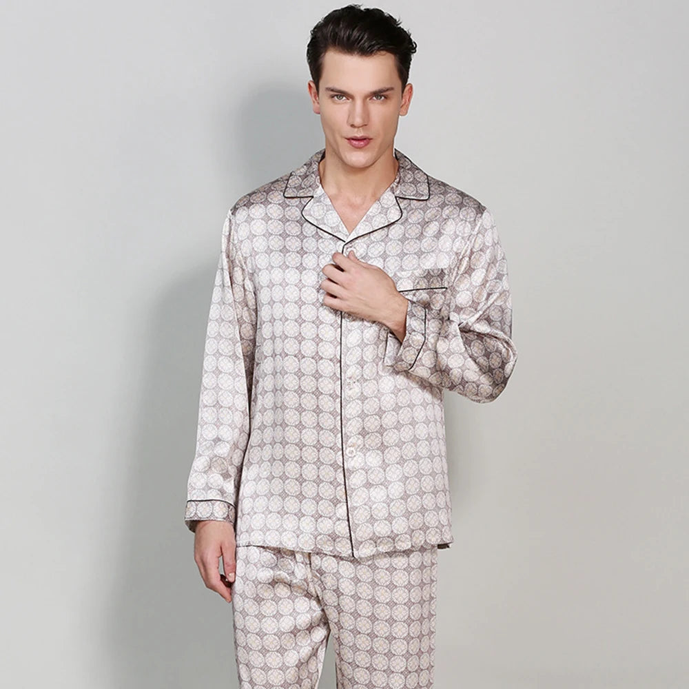 Men's Mulberry Silk Pyjama Set
