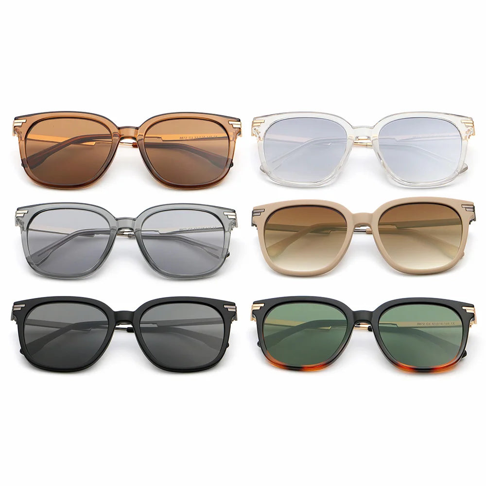 Superhot Eyewear 98614  Fashion 2024 Retro Square High Quality Shades Sunglasses