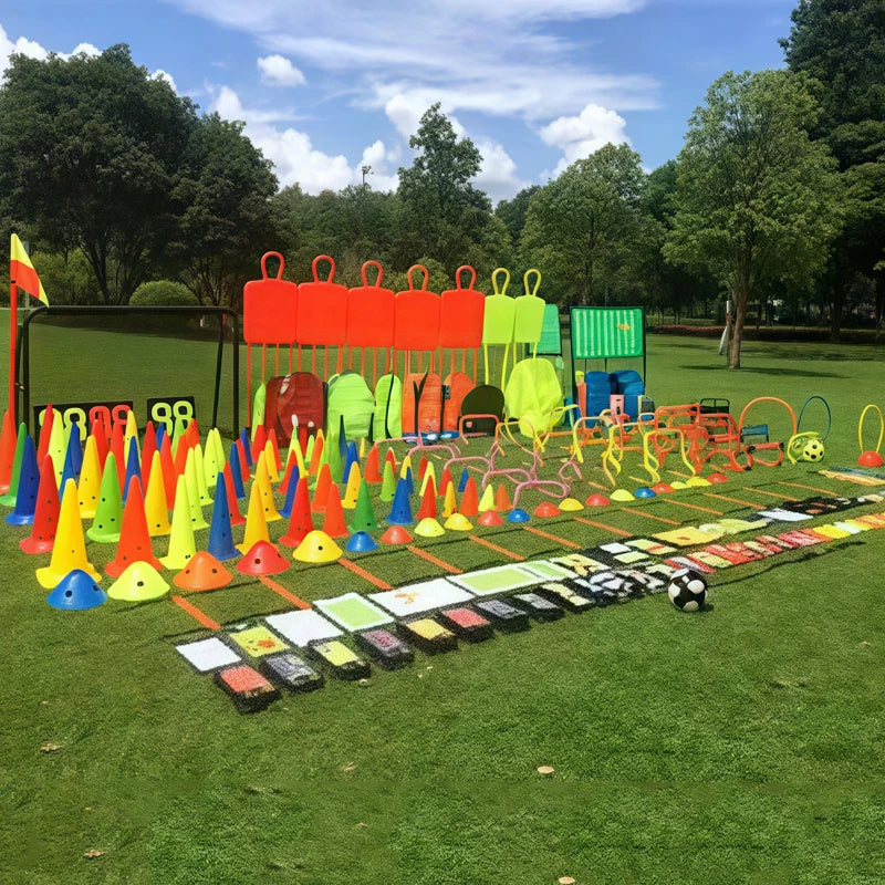 A Trumpet-shaped Flagpole Bucket, with a Flagpole Attachment at the Top. Agile Training Has Multiple Applications