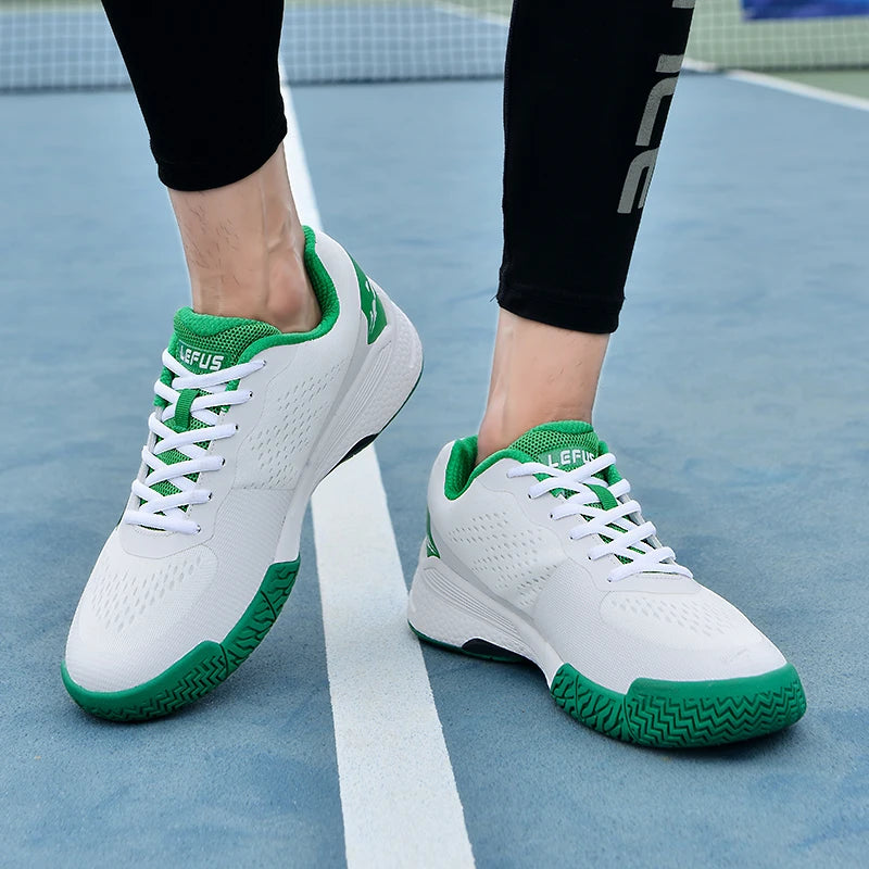 Men's Professional Badminton & Tennis Shoes - Lightweight Breathable