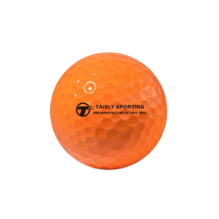Custom Quality Surlyn Cover Glow Golf Balls with Printed Logo Two Piece Eco-Friendly High Speed Long Distance