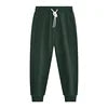 High Quality Unisex 470 GSM Plush and Thicken Cotton Track Pants With Custom Logo Multi Colors Drawstring Sweatpants