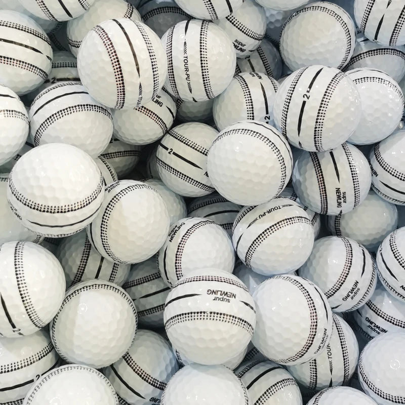 Custom 3-Piece PU Urethane Golf Ball Super Long Distance Golf Balls PU Urethane Three Layer Tournament Golf Ball With Logo