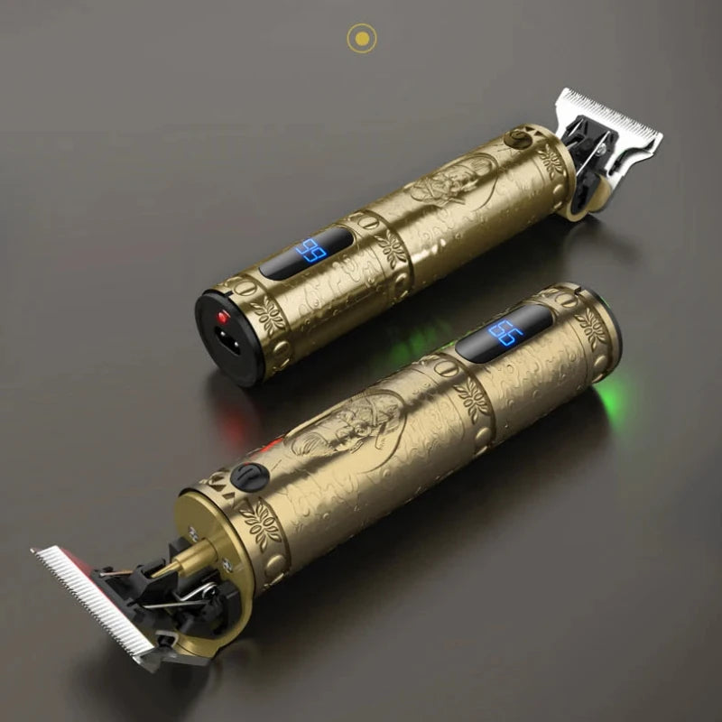 LM-300 Men Cordless Hair Clipper Barber Professional Electric Cutting Machine Beard Shaving Hair Trimmer Styling Kit