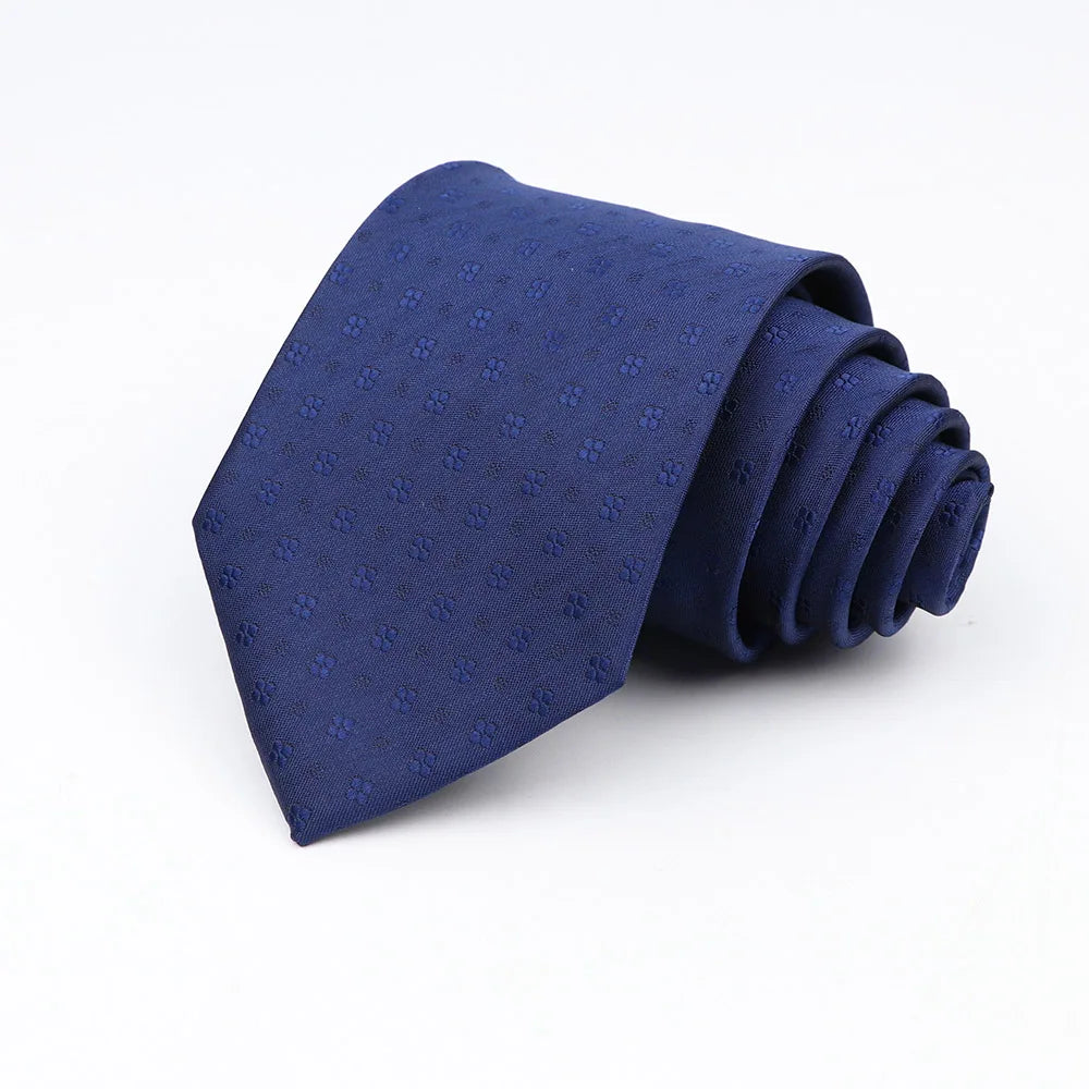 New Fashion Classic Men's Ties Neck Ties 8cm Plaid Striped Ties for Men Formal Business Luxury Wedding Party Neckties Gravatas