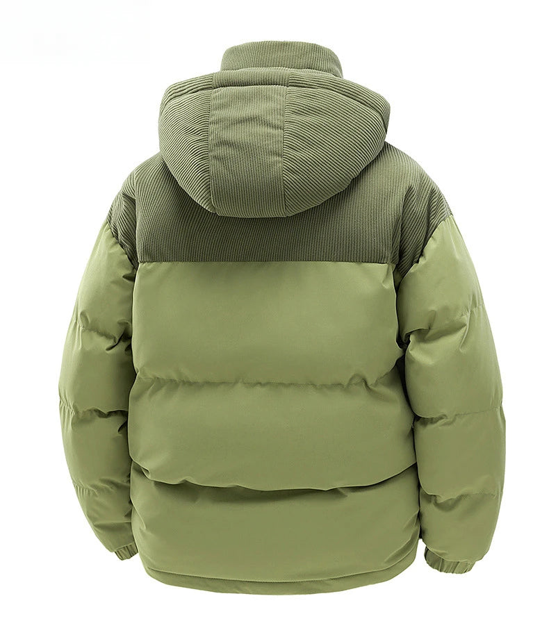 New Winter  Puffer Jackets Men's Coats Male Casual Thick Outwear Fleece Warm Overcoats Mens Clothing