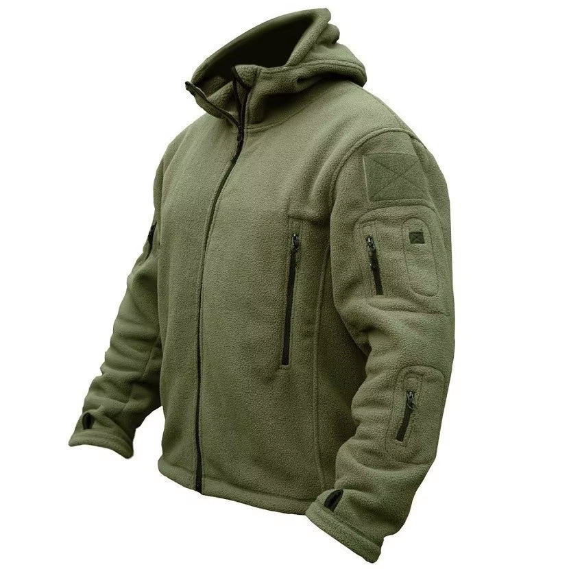 Men's Wool Blend Hooded Winter Coat - Stylish & Warm Outerwear for Versatile Use S Julian's Menswear