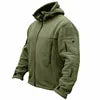 Men's Hooded Wool Blend Winter Jacket