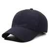 Summer Quick-Dry Baseball Cap for Outdoor Sports Simple Versatile Hat Large Head Circumference Sun Protection for Men Hiking