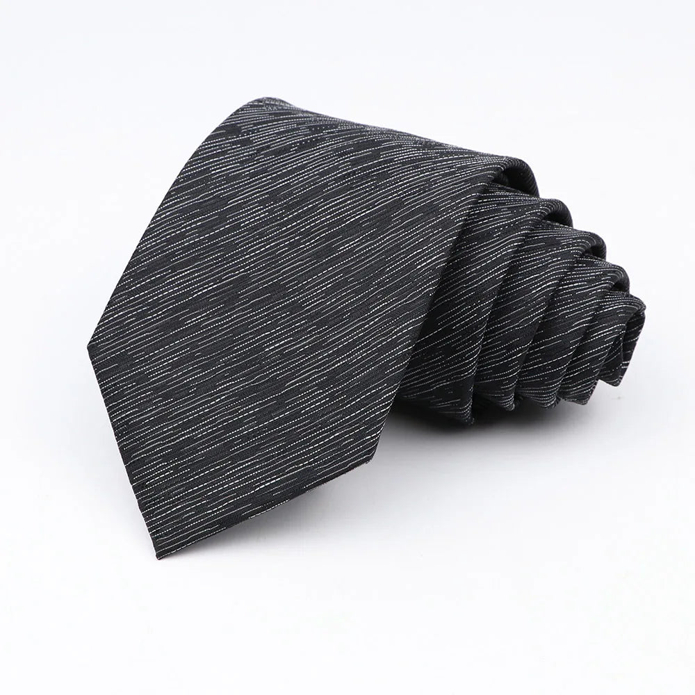 New Fashion Classic Men's Ties Neck Ties 8cm Plaid Striped Ties for Men Formal Business Luxury Wedding Party Neckties Gravatas