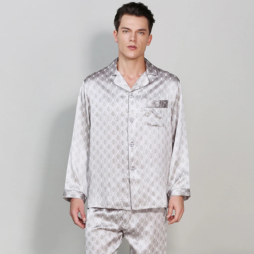 Men's Mulberry Silk Pyjama Set