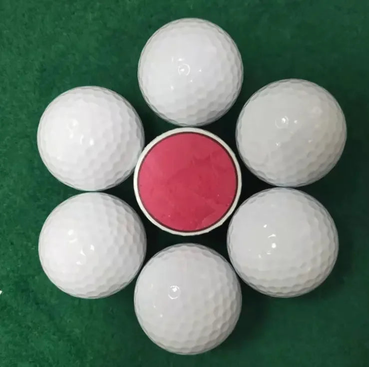 Custom Logo Three Layer Urethane Golf Balls for Tournaments Enhanced Distance Performance