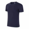100% Cotton Men's T-Shirts High Quality Plain Short Sleeves Twill Fabric 200 Grams Blank Design for Personalization