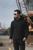 Men's Hooded Wool Blend Winter Jacket
