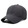 Summer Quick-Dry Baseball Cap for Outdoor Sports Simple Versatile Hat Large Head Circumference Sun Protection for Men Hiking