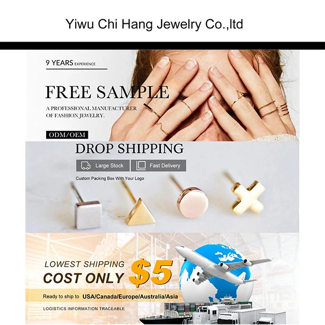 Wholesale Fashionable Jewelry Simple 14K Gold Plated Disc Charm Circle Hammered 316L Stainless Steel Chain Necklace for Women