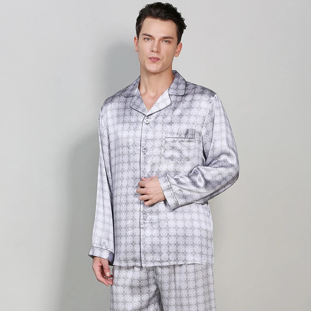 Men's Mulberry Silk Pyjama Set